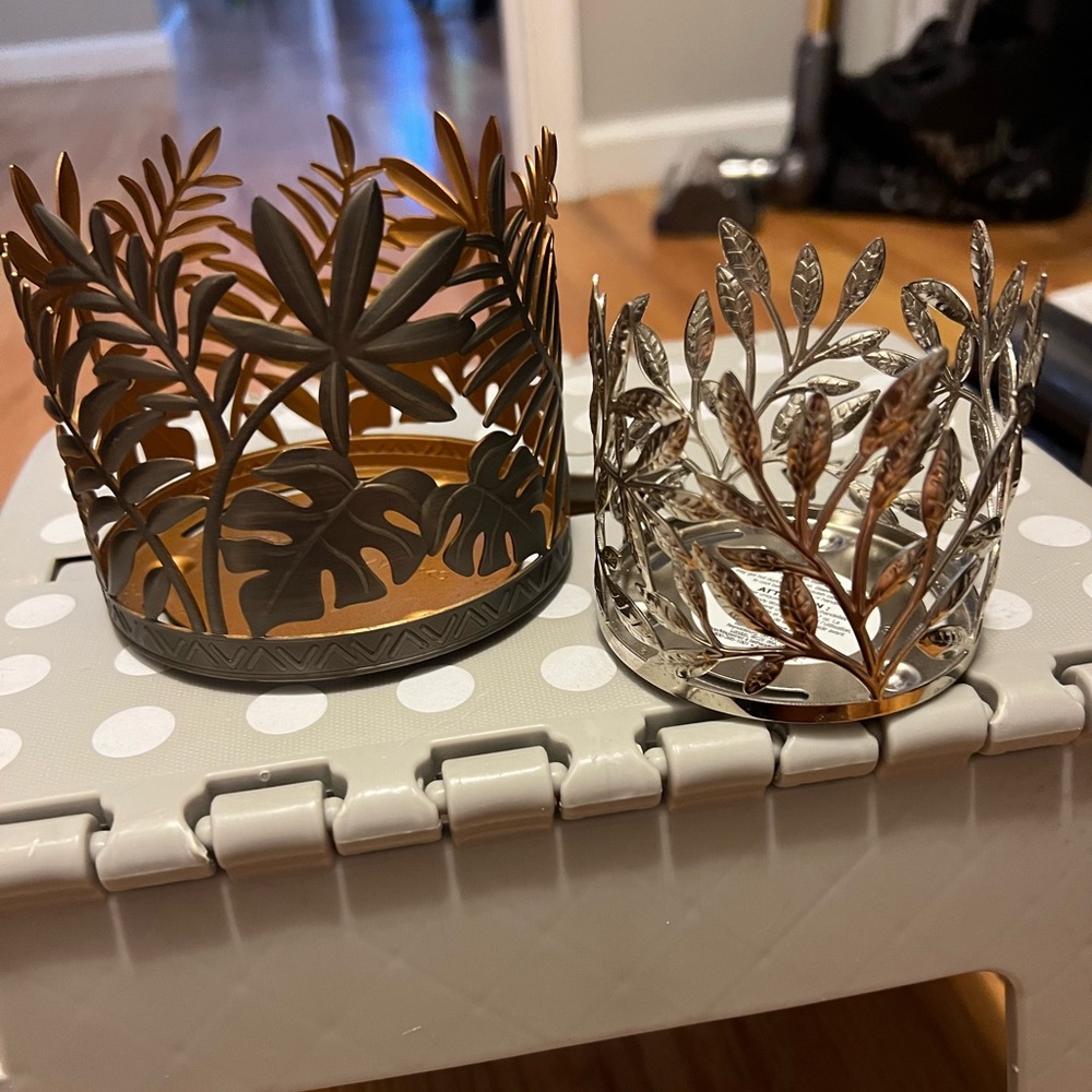 Bath & body candle holders (big and small)